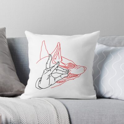 Chainsaw Man Kon Aki Throw Pillow