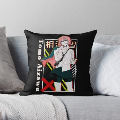 Tomo Chan Is A Girl Tomo Aizawa Wa Onnanoko Throw Pillow