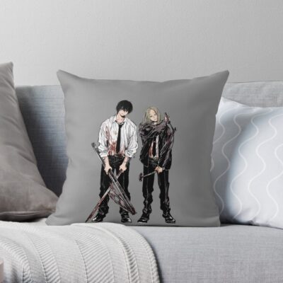 Nagumo And Shishiba Throw Pillow