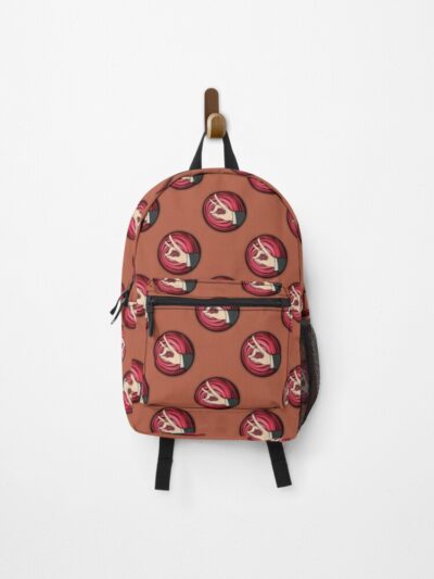 Fox Devil Kon Hand Sign And Eye Backpack