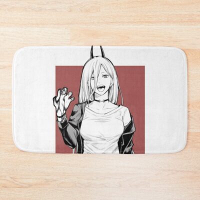 Power From Chain Saw Man New Idea Bath Mat
