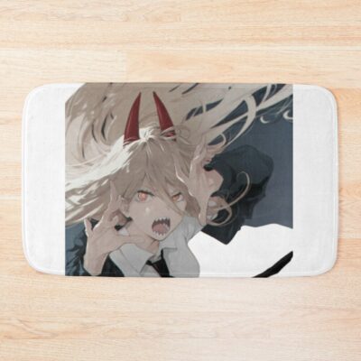 New Idea Power From Chain Saw Man Bath Mat