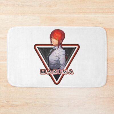 Makima From Chain Saw Man Bath Mat