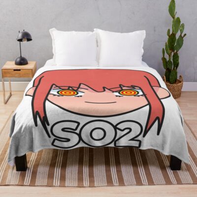 Social 2 Makima Enneagram Throw Blanket