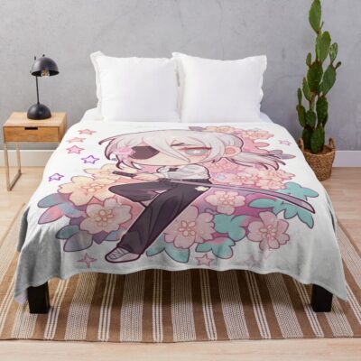Cute Chibi Quanxi Throw Blanket