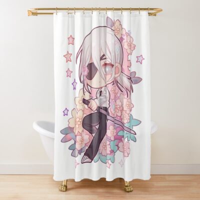Cute Chibi Quanxi Shower Curtain