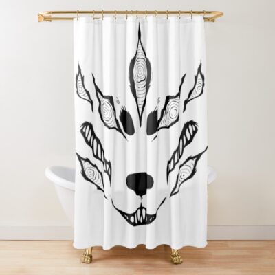 Power Chainsaw Man Shower Curtain