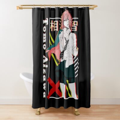 Tomo Chan Is A Girl Tomo Aizawa Wa Onnanoko Shower Curtain