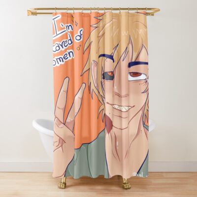 Chainsaw Man Denji Shower Curtain