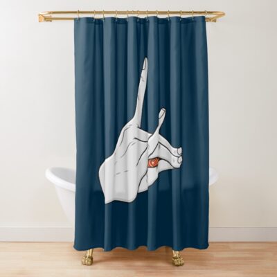 Fox Devil Shower Curtain