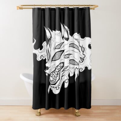 The Fingers Power Shower Curtain