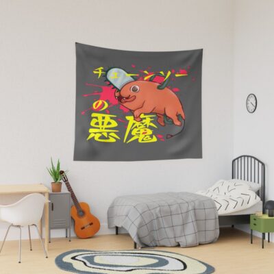 Copia De Copia De Flcl Haruko Haruhara Tapestry